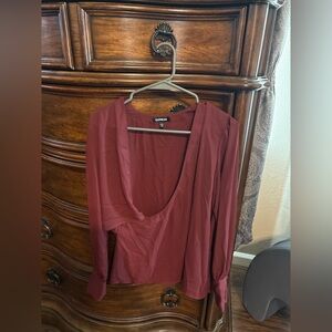 Express Plum Women's Blouse